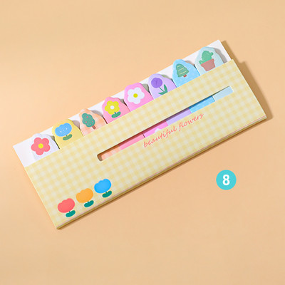 200 φύλλα Cartoon Sticky Notes Υπόμνημα σημειωματάριων Σελιδοδείκτες Σημειωματάριο Γραφική ύλη Σχολικά προμήθειες γραφείου