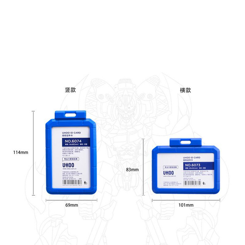 Darba karšu turētāji ar virves vārda nozīmītes turētāju kristāla caurspīdīga izstādes ID karte ar auklu studentu personālam