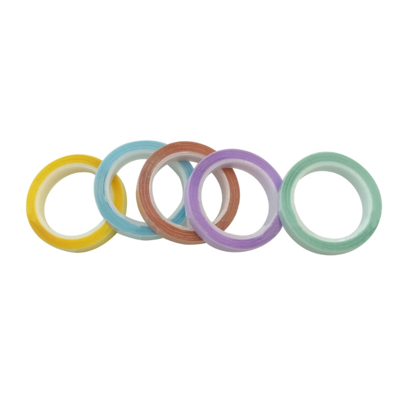 OFBK 5 rullīšu uzlīmes, caurspīdīgas, dienasgaismas spuldzes, rādītāja cilnes, karodziņi, līmlapiņas, kancelejas preces davanas bērniem, skolas biroja piederumi