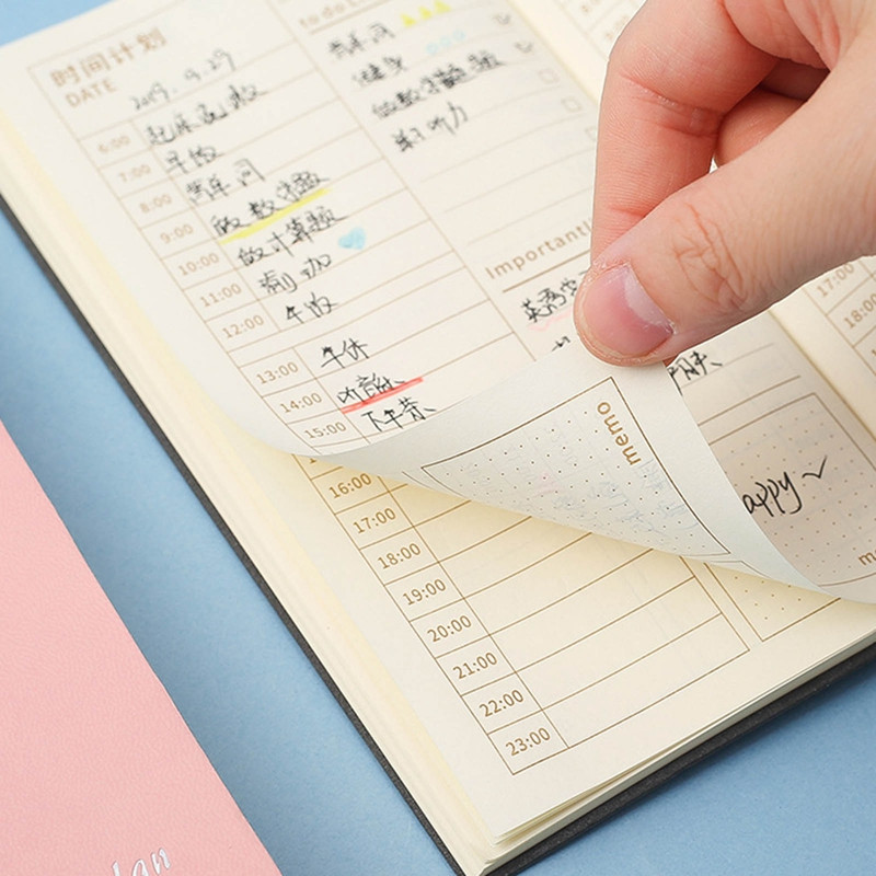 PU ādas plānotājs Piezīmju bloks Laika pārvaldības uzdevumu saraksts Ikdienas skolas piezīmju grāmatiņas Kalendārs Mācības Kancelejas preces Birojs Nedēļas plānotājs