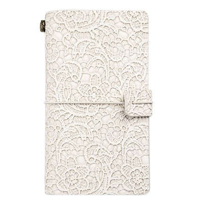 OOTDTY A6 Travel Journal PU Δερμάτινο φορητό σημειωματάριο Vintage ανάγλυφο σημειωματάριο χειροτεχνίας
