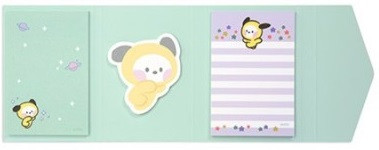 Cute Animals Party 3 Layers Sticky Notes Pad To Do List Planner Αυτοκόλλητο Σημειωματάριο Χαριτωμένη διακόσμηση γραφείου Χαρτικά Κορεατικά