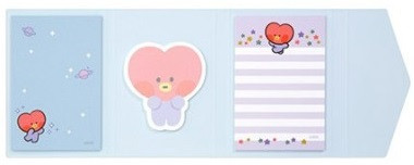 Cute Animals Party 3 Layers Sticky Notes Pad To Do List Planner Αυτοκόλλητο Σημειωματάριο Χαριτωμένη διακόσμηση γραφείου Χαρτικά Κορεατικά