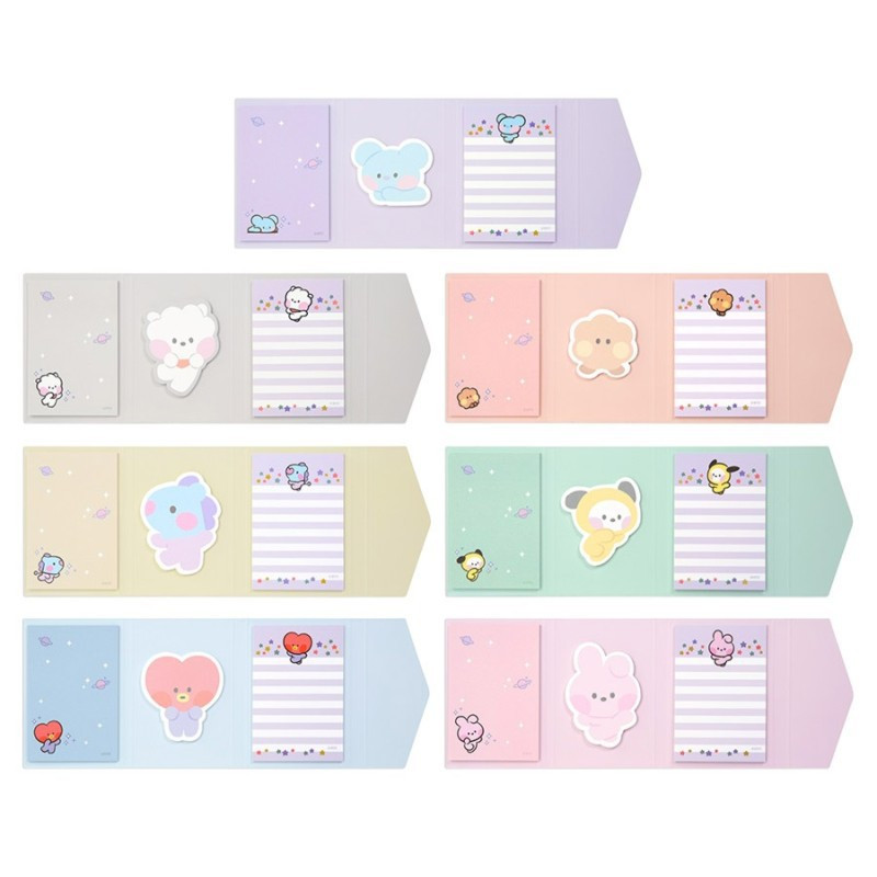 Jauki dzīvnieki ballīte 3 slāņu līmlapiņas Piezīmju bloks Darāmo darbu saraksta plānotājs Uzlīmes Piezīmju bloks Jauki biroja rotājumi Kancelejas preces korejiešu valodā