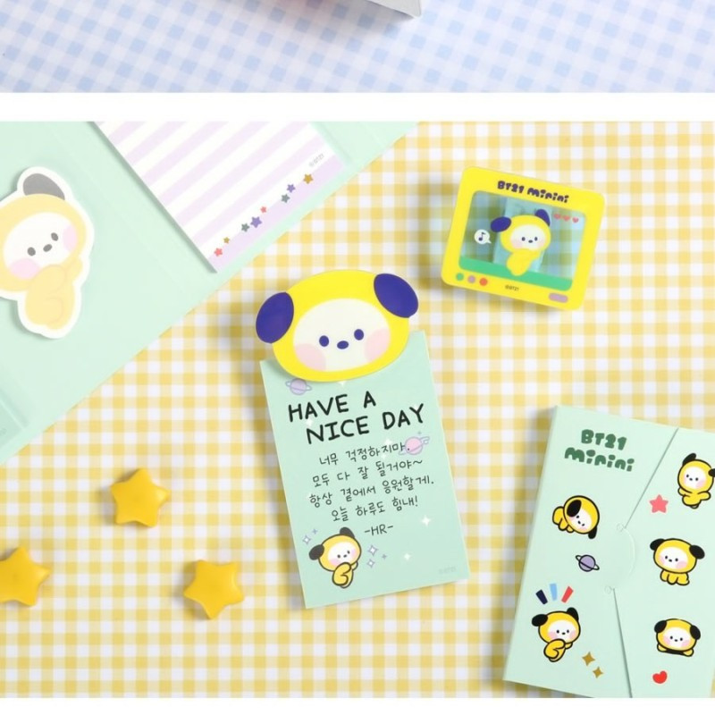 Jauki dzīvnieki ballīte 3 slāņu līmlapiņas Piezīmju bloks Darāmo darbu saraksta plānotājs Uzlīmes Piezīmju bloks Jauki biroja rotājumi Kancelejas preces korejiešu valodā