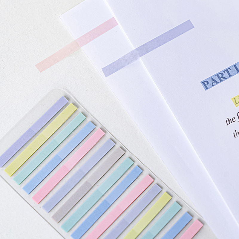 160/300 loksnes Slim Index Uzlīmju komplekts PET birkas Grāmatas vietas marķieris Līmlapiņas ziņojumu lapām Indeksa klasifikācijas atgādinājumi