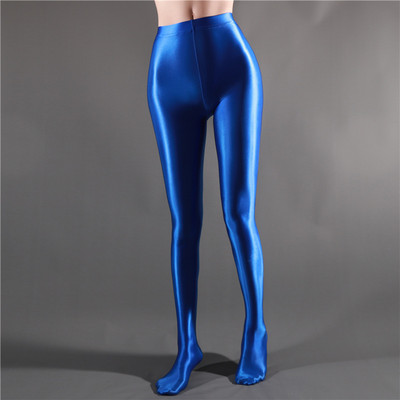 ÚJ Fényes Átlátszatlan Leggings Fényes Magas Derekú Harisnya Szexi Harisnya Jóga Nadrág Edzés Női Sport Leggings Fitnesz