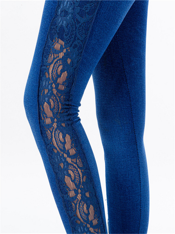 LJCUIYAO jauni push-up bezšuvju legingi ar augstu vidukli sieviešu treniņu siets, elpojošs fitnesa apģērbs, dobs mākslīgais džinsa džinsa bikses