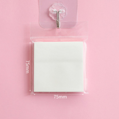 80 φύλλα Office Memo Pad Αυτοκόλλητο Ευρετήριο Αυτοκόλλητες σημειώσεις Simplicity Χαρτί Kraft Χαρτικά Αυτοκόλλητο Post Paste Blank Memorandum