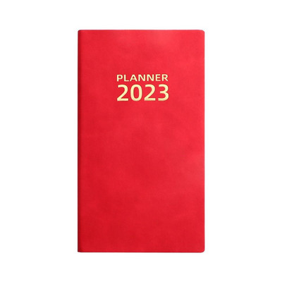 Σημειωματάριο 2023 Diary Planner Notebook A6 Μέγεθος 365 ημερών Πρόγραμμα Ημερολογίου Βιβλίο Σημειωματάρια PU Υπενθύμιση Creative Planner Desktop Date Stationer