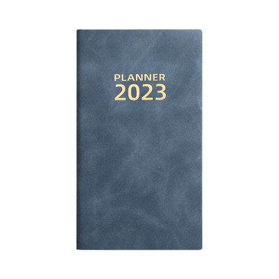 Σημειωματάριο 2023 Diary Planner Notebook A6 Μέγεθος 365 ημερών Πρόγραμμα Ημερολογίου Βιβλίο Σημειωματάρια PU Υπενθύμιση Creative Planner Desktop Date Stationer