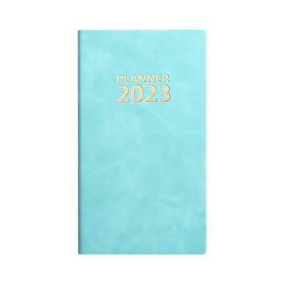 Σημειωματάριο 2023 Diary Planner Notebook A6 Μέγεθος 365 ημερών Πρόγραμμα Ημερολογίου Βιβλίο Σημειωματάρια PU Υπενθύμιση Creative Planner Desktop Date Stationer