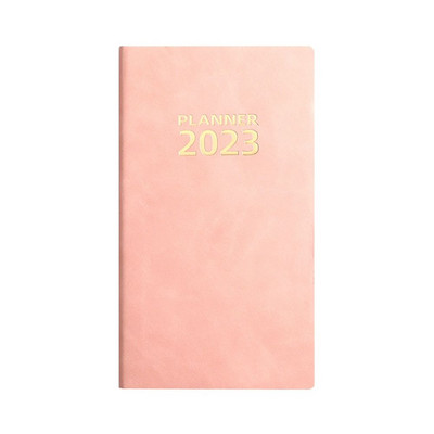 Σημειωματάριο 2023 Diary Planner Notebook A6 Μέγεθος 365 ημερών Πρόγραμμα Ημερολογίου Βιβλίο Σημειωματάρια PU Υπενθύμιση Creative Planner Desktop Date Stationer