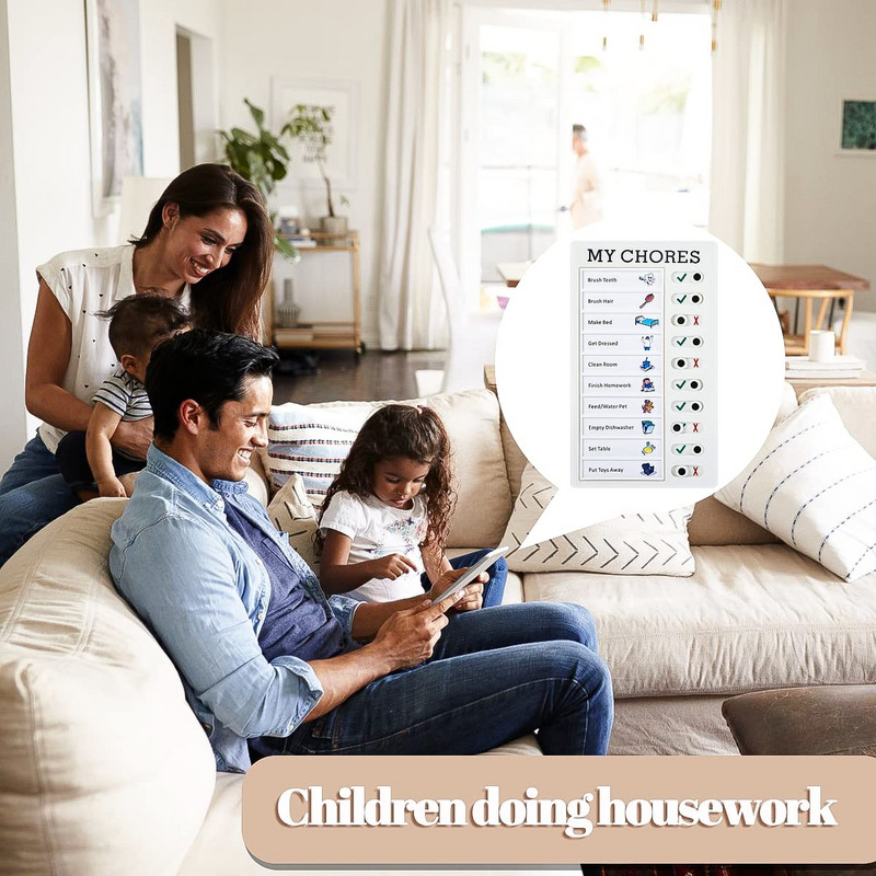 Daudzfunkcionāls piekarināmais pie sienas kontrolsaraksts Memo Līmlapiņas Ikdienas Iknedēļas Mēneša Plānotājs Piezīmju bloks Kancelejas piederumi Piezīmju bloks Biroja piederumi