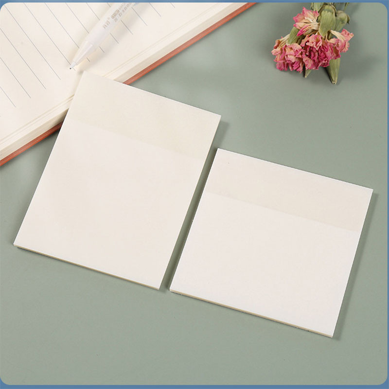 100 loksnes Caurspīdīgas Līmlapiņas Skrāpējumi Uzlīmes Piezīmju bloki Publicēts Papīrs Caurspīdīgs Piezīmju bloks Skolas Kancelejas piederumi Biroja piederumi