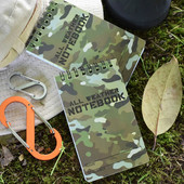 Νέο Tactical Waterproof Notebook Camouflage Pvc Memo Pad Καθημερινή Λίστα Εκκρεμοτήτων Χαρτί γραφής σημειωματάριου με χαλαρά φύλλα στη βροχή
