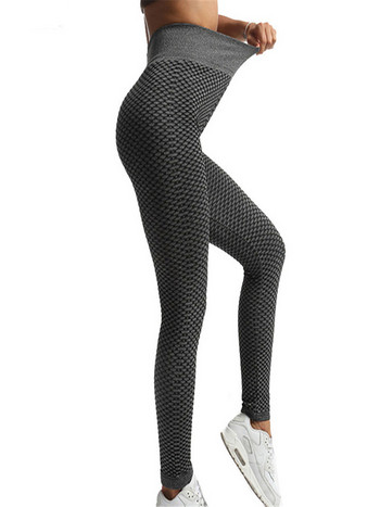 YGYEEG Push Up Κολάν Γυναικεία Ρούχα Γυμναστική Προπόνηση ψηλής μέσης Τζέγκινγκ Honeycomb χωρίς ραφή αθλητικό μολύβι παντελόνι μέχρι τον αστράγαλο
