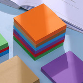1 ΤΕΜ Creative Color 100 Pages Cute Sticky Note Student Pad Brick Mone Pad 51X51 MM Stickies Παιδικά δώρα Σχολικά είδη γραφείου