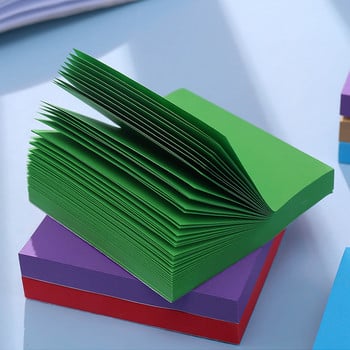 1 ΤΕΜ Creative Color 100 Pages Cute Sticky Note Student Pad Brick Mone Pad 51X51 MM Stickies Παιδικά δώρα Σχολικά είδη γραφείου
