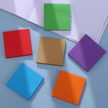 1 ΤΕΜ Creative Color 100 Pages Cute Sticky Note Student Pad Brick Mone Pad 51X51 MM Stickies Παιδικά δώρα Σχολικά είδη γραφείου
