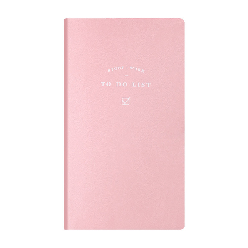 Dāvanu dienas plānotājs vīriešiem sievietēm, mazs ūdensnecaurlaidīgs poliuretāna āda, 192 lappušu saraksts. Piezīmju grāmatiņa darbam Praktisks vienkāršs kontrolsaraksts