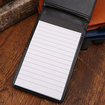 Πολυλειτουργικό Pocket Planner A7 Notebook Small Notepad Δερμάτινο κάλυμμα Βιβλίο σημειωματάριων Business Diary Memos Γραφείο Σχολική γραφική ύλη