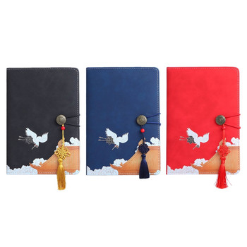 for Creative Crane Journal Notepad Planner Notebook with Ribbon 200 Pages for Women Men Teen Girls Student Gift