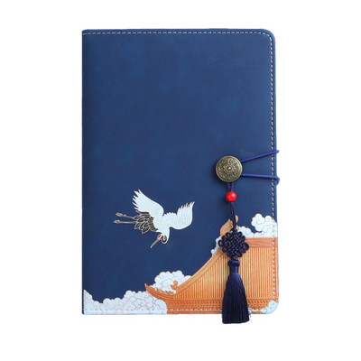 for Creative Crane Journal Notepad Planner Notebook with Ribbon 200 Pages for Women Men Teen Girls Student Gift