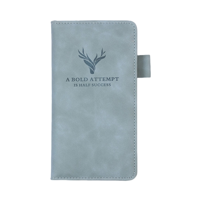 Pārnēsājams žurnālu piezīmju bloks Kabatas piezīmju grāmatiņa ar pildspalvas turētāju, lappušu marķiera lente 232 lappušu papīrs, kas paredzēts biroja skolas sākumam