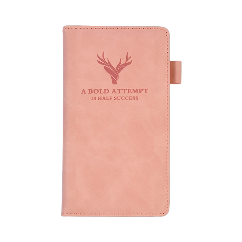 Pārnēsājams žurnālu piezīmju bloks Kabatas piezīmju grāmatiņa ar pildspalvas turētāju, lappušu marķiera lente 232 lappušu papīrs, kas paredzēts biroja skolas sākumam