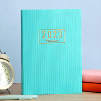 Σημειωματάριο Calendar Useful Portable Multi-purpose 2023 A5 Agenda Planner Book for School Journal Calendar Daily Journal