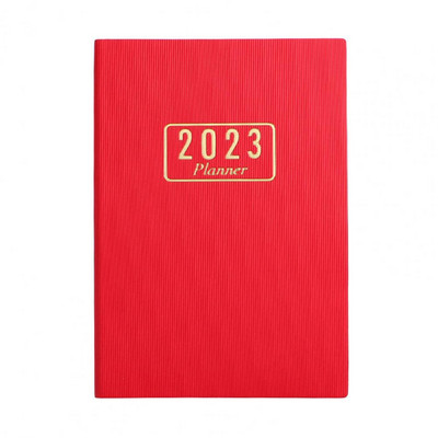 Σημειωματάριο Calendar Useful Portable Multi-purpose 2023 A5 Agenda Planner Book for School Journal Calendar Daily Journal