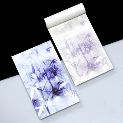 1PCS Creative Antiquity Memo Pad Φορητό Σκίσιμο Σημειωματάριο Ρετρό Μινιμαλιστική Εικονογράφηση Σημειωματάριο Χρώμα Εσωτερικές σελίδες