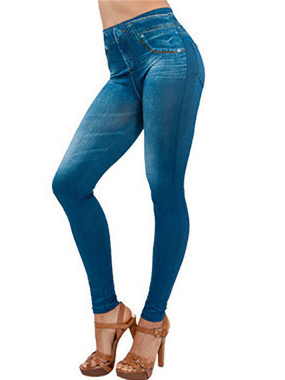 CUHAKCI Sexy Gym Leggins Ψηλόμεση ελαστική πεταλούδα με στάμπα παντελόνι μολύβι Faux τζιν κολάν Γυναικείο 2022 New Disign Hot εκπτώσεις