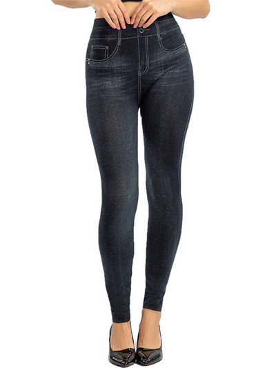 CUHAKCI Sexy Gym Leggins Ψηλόμεση ελαστική πεταλούδα με στάμπα παντελόνι μολύβι Faux τζιν κολάν Γυναικείο 2022 New Disign Hot εκπτώσεις