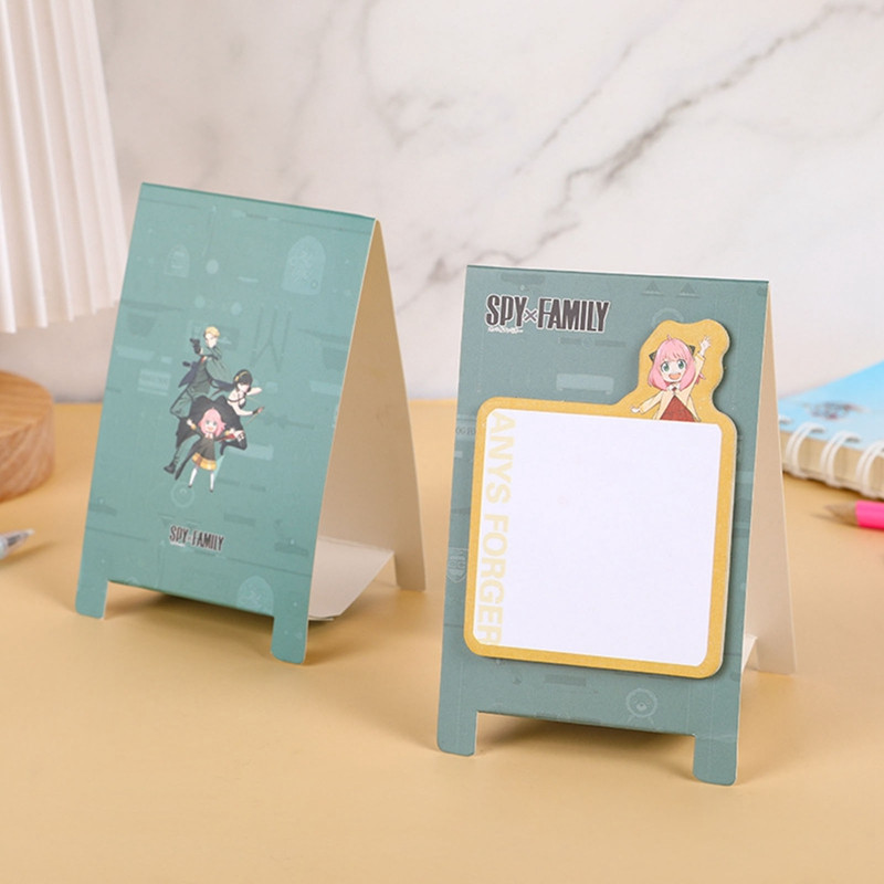 Anime SPY X FAMILY Līmlapiņas Atstājiet ziņojumu Atgādņu bloku uzlīmes Noplēšami piezīmju bloki Piezīmes Saturs Karogi Cilne Kancelejas preces
