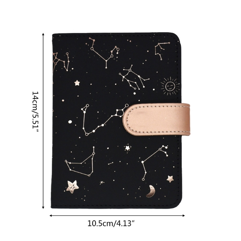 Zvaigznāja piezīmju grāmatiņa Nedēļas plānotājs Dienasgrāmata Piezīmju grāmatiņas Ikdienas Mēneša Darba kārtība Grafiki Skolas piederumi A6 planotāja grāmata