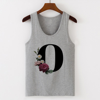 Summer Alphabet Print Camisole Sexy Tank Tops Γιλέκο Γυναικεία Μπλουζάκια Μπλουζάκι Αμάνικο Γκρι Γυναικείο Casual Harajuku Loose Plus Size