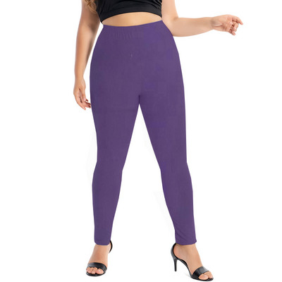 Μονόχρωμο Jeggings XS-7xl Γυναικείο Modal βαμβακερό κολάν Παντελόνι μεγάλο μέγεθος Γκρι Μαύρο Λευκό Ροζ Navy Blue 6XL 5XL 4XL XXXL Femme