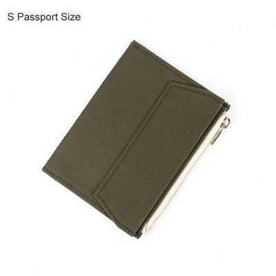 Fromthenon Retro Storage Bag For Midori Traveller`s Notebook Planner Θήκη για κάρτα με φερμουάρ Τσάντα αρχείου Vintage Σχολική Γραφική ύλη