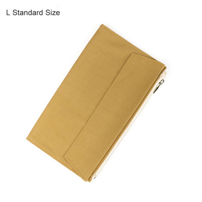 Fromthenon Retro Storage Bag For Midori Traveller`s Notebook Planner Θήκη για κάρτα με φερμουάρ Τσάντα αρχείου Vintage Σχολική Γραφική ύλη