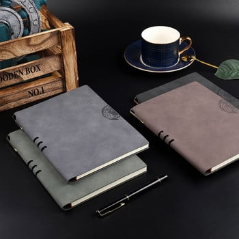 Σημειωματάριο σημειωματάριο PU Leather A5 Diary Business Journal Planner Agenda Organizer Σημείωση Βιβλίο σχολικών προμηθειών γραφείου