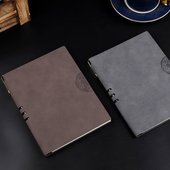 Σημειωματάριο σημειωματάριο PU Leather A5 Diary Business Journal Planner Agenda Organizer Σημείωση Βιβλίο σχολικών προμηθειών γραφείου