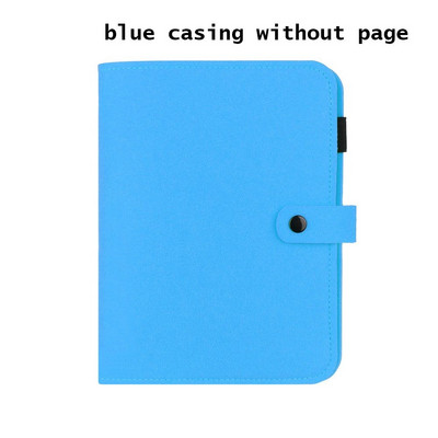 Νέο A5 A6 Felt Loose-leaf Shell Notebook Portable Colorful Felt Felt Ring Ring Binder Diary Planner Travel Diary Diary Supply office