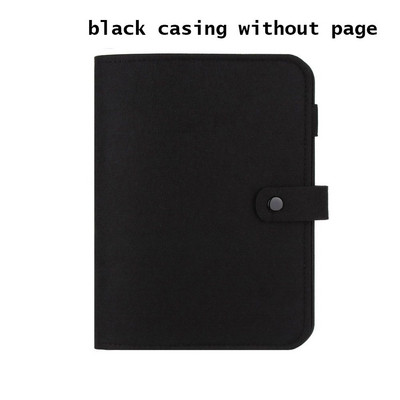 Νέο A5 A6 Felt Loose-leaf Shell Notebook Portable Colorful Felt Felt Ring Ring Binder Diary Planner Travel Diary Diary Supply office
