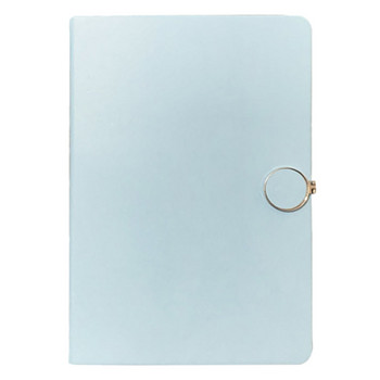 Δερμάτινο σημειωματάριο A5 με μαλακό εξώφυλλο με στρογγυλό μαγνητικό κλιπ Planner γραφείου για ΙΔΑΝΙΚΟ για επιχειρηματίες άντρες που γράφουν σημειώσεις Taki