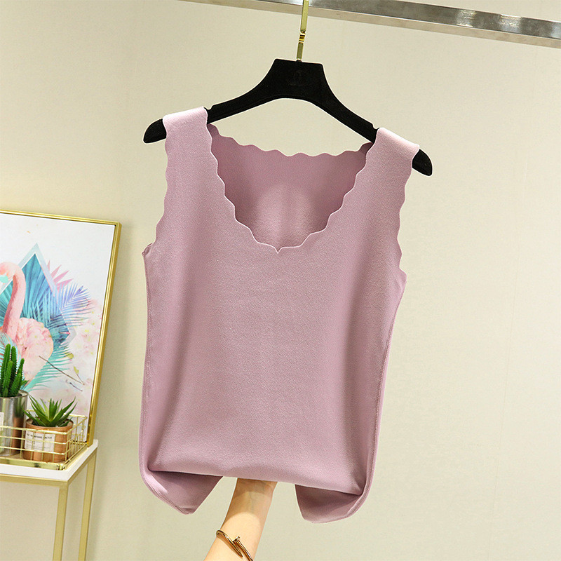 Dralon Seamless Thermal Apakšveļas Topi Rudens Ziemas siltie topi Basic Vest