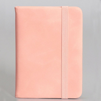 Α7 Mini Notebook Φορητό μικρό ημερολόγιο τσέπης Χοντρό δερμάτινο σημειωματάριο Retro College Students Handwriting Word Book Memo Pads