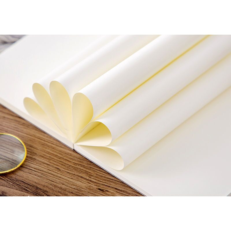 192 lapas Īpaši bieza retro skiču burtnīca Dienasgrāmata Zīmējums Glezniecība Piezīmju grāmatiņa Papīrs Tukša Skice Grāmata Biroja skolas piederumi Kancelejas piederumi