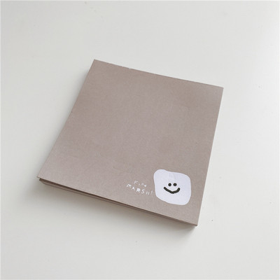 Cartoon Cute Koala Bear Smiling Face Memo Pad Korean Ins Mini Kawaii Notepad Χαρτί Σχολικά προμήθειες Χαρτικά 50 φύλλα